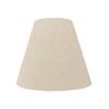 Replacement Lamp Shade with Catch, Made of Cotton, Off-white, 20cm Diameter (K-20100)