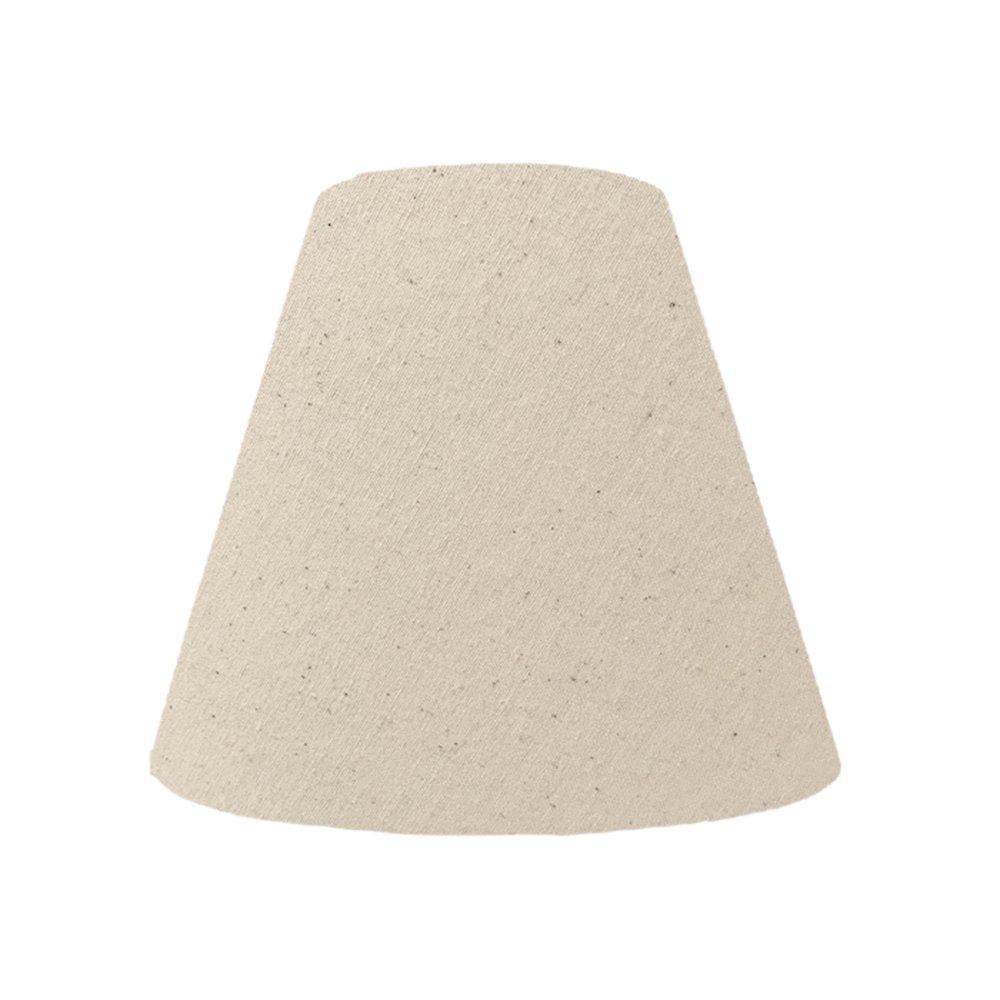 

Replacement lamp shade with catch, made of cotton, off-white, 20cm diameter (K-20100)