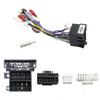 16 Pin Car Android CANBUS Wiring Harness For Fiat Doblo Punto Uno 500 Lancia Delta ISO Cable Adapter Plug and Play