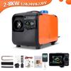 2-8KW Parking Heater Bluetooth 12V&24V&220V Three-In-One DC & AC Universal Suitable For Indoor And Outdoor Marine RV Trucks