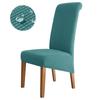 Waterproof Chair Cover Dining Room Stretch Chair Covers for M Large Chair Polar Fleece Seat Slipcovers for Party Wedding Home