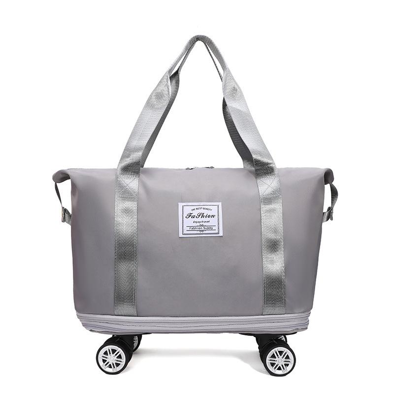 

Дорожная сумка универсальная колесная Expable Line студенческая сумка Li большая вместимость сухое влажное раздельное хранение деловая дорожная фитнес-сумка