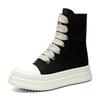 American high street commuter board shoes men and women couple British style Martin boots Derby shoes platform heightening shoes 4848-J