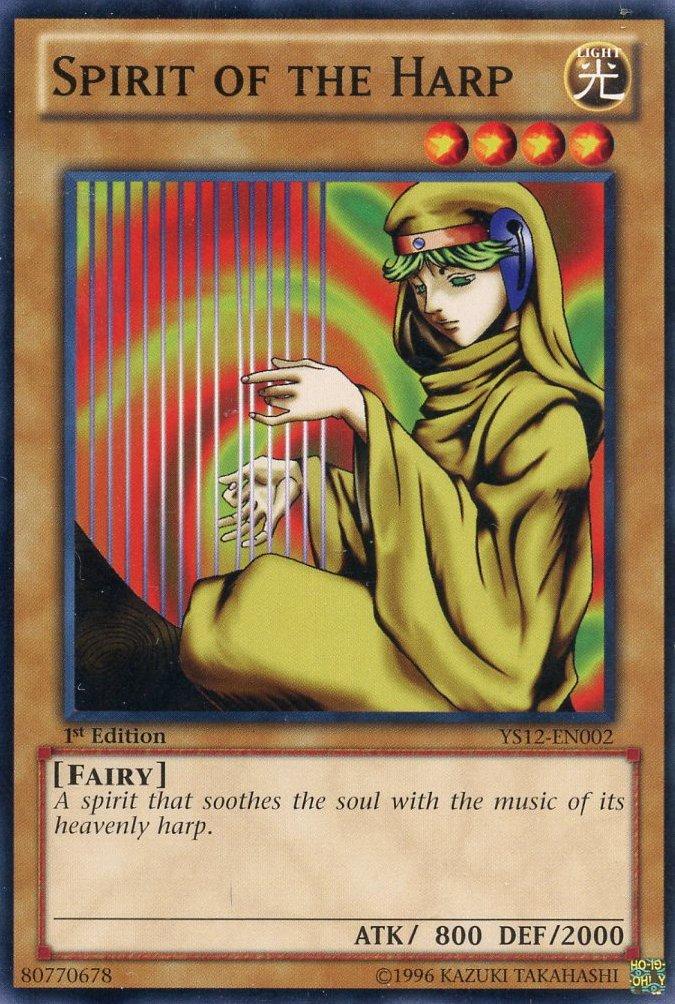 

English Version Spirit of the Harp Starter XYZ Symphony Yu-Gi-Oh! (YS12-EN002) - Deck - 1s...