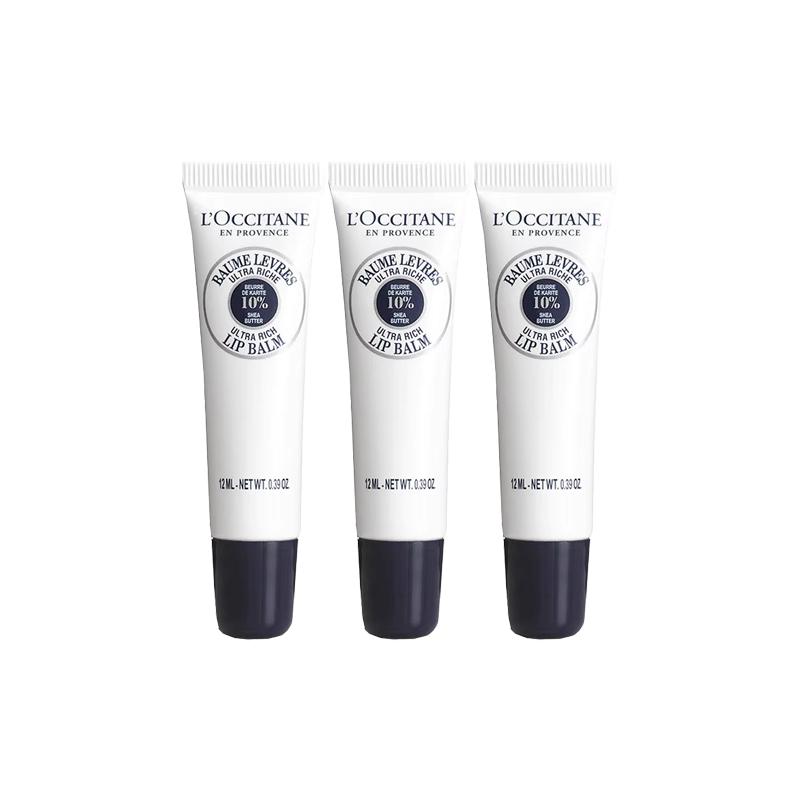 L occitane Lip Balm Set 12ml*3