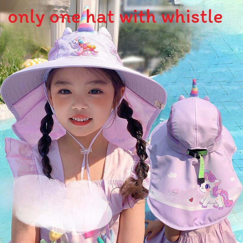My Little Pony Childrens Sun Hat With Wide Brim And Sun Protection For Girls And Babies
