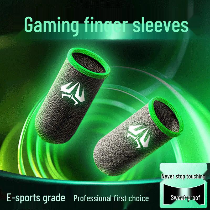 Free Shipping: Esports-Grade Sweatproof Finger Sleeves for Mobile Gaming