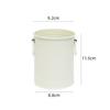 Multifunctional Desk Organizer Pen Holder Container Metal Storage Bucket with Handle for Office School Desktop Accessories