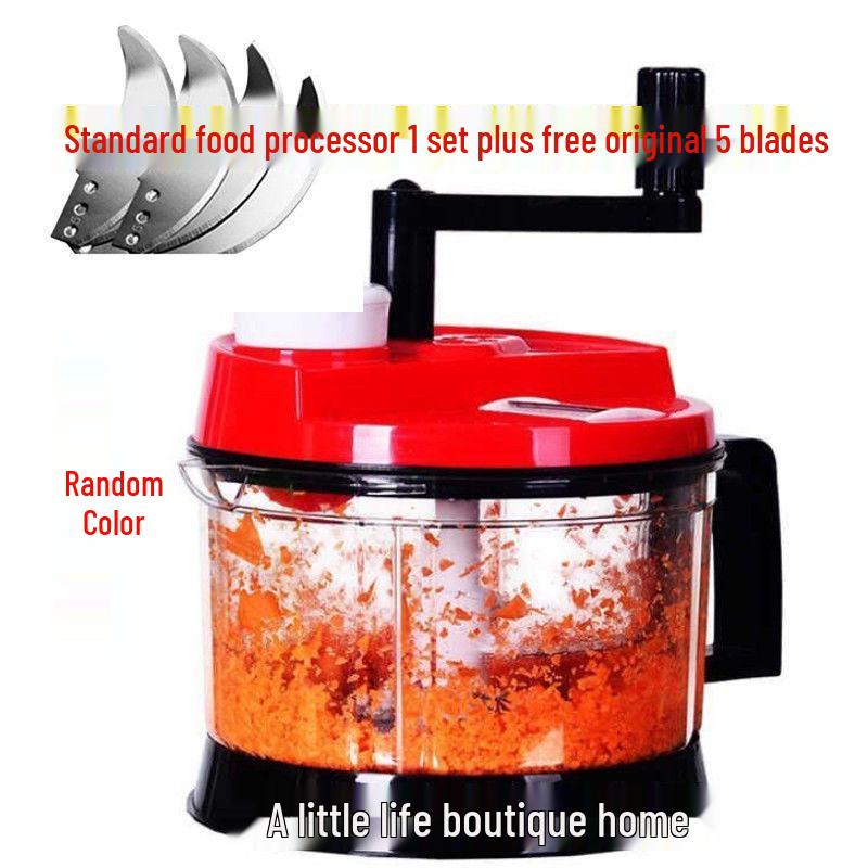 Manual Meat Grinder & Vegetable Chopper - Hand Crank for Dumpling Filling, Mincing, and Chopping - Free Shipping