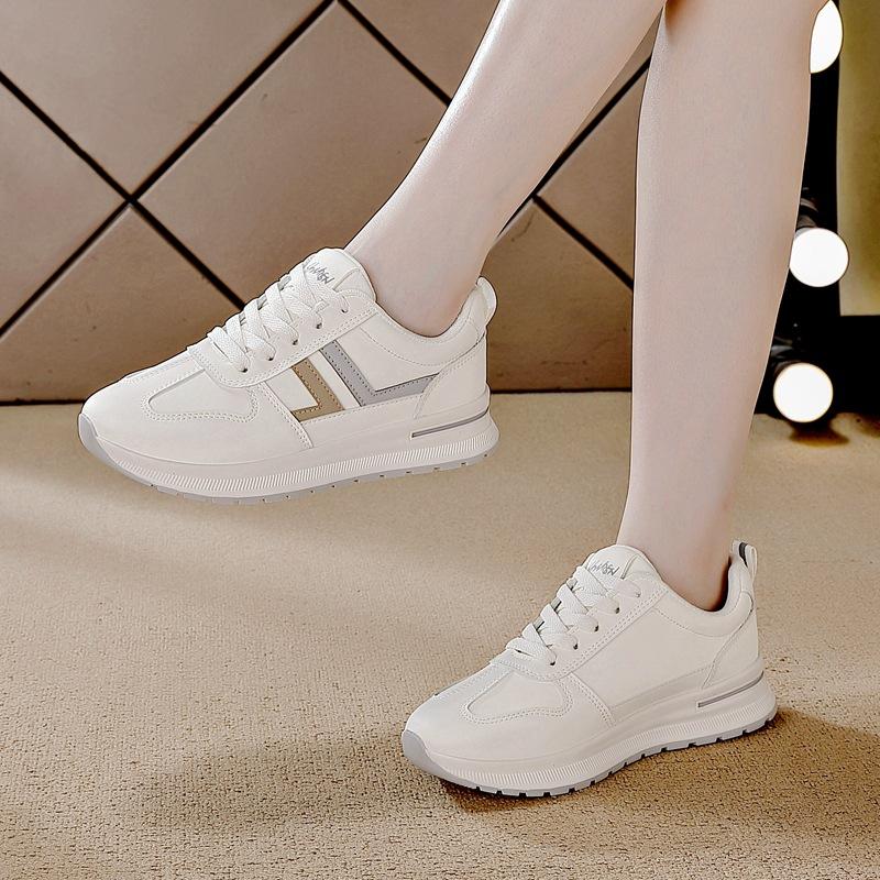 Das Gleiche für Männer und Frauen 2025 Herbst neue atmungsaktive koreanische Version Lauf-Sport- und Freizeitschuhe Studentinnen ins Forrest Gump Damenschuhe