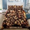 Hot TV Bedding Set Walking Dead Daryl Dixon Wings Single Twin Full Queen King Size Bed Set Adult Boys Bedroom 3D Print