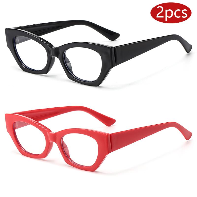 

2pcs Childen High-End Cat Eye Sunglasses 2026 New Fashion Colorful Frame Photochromic Glasses Retro Color Change Lens Eyewear