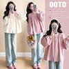 2026 Spring/Autumn Sweet Lantern Sleeve Loose Doll Top