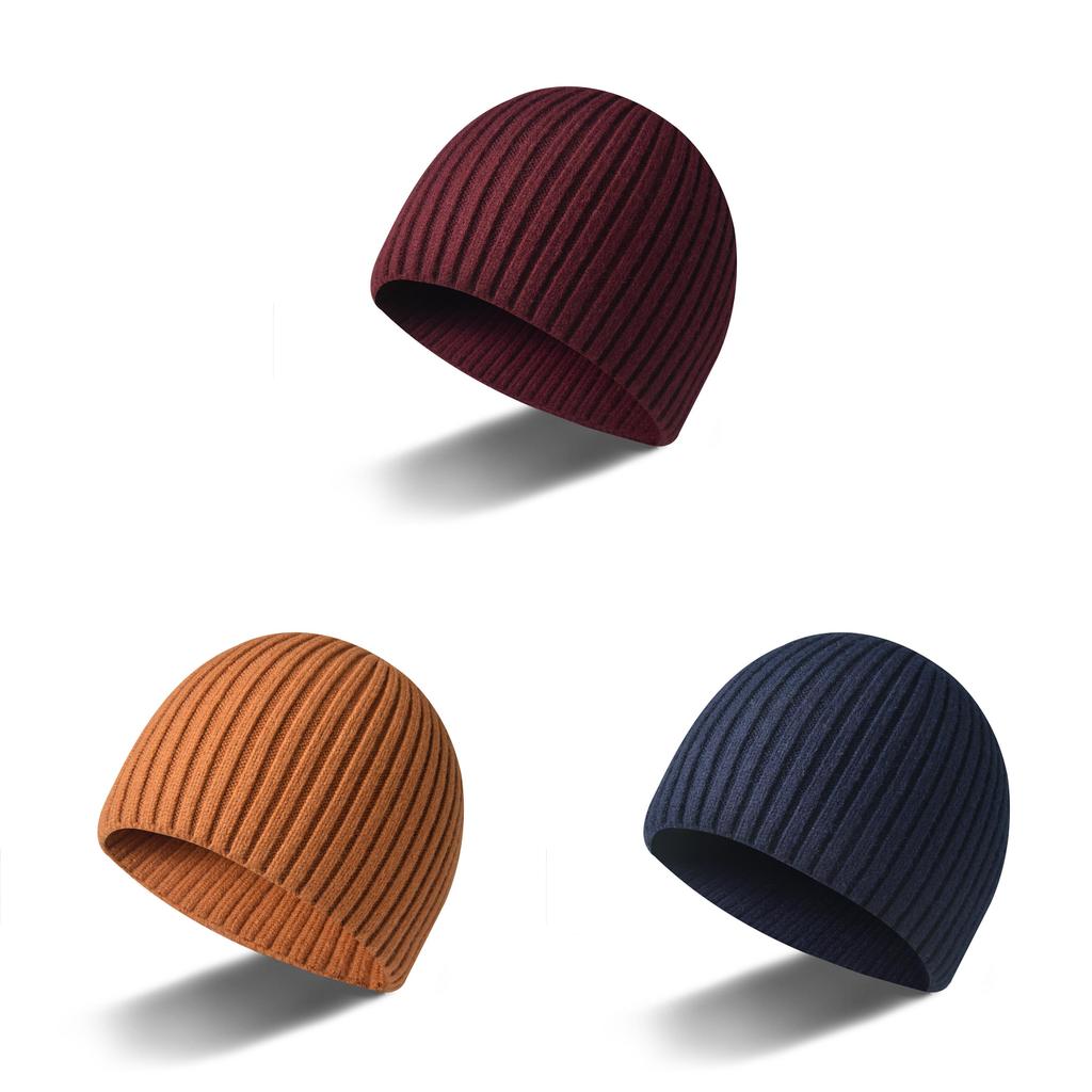Knitted Beanie Hat For Men Women Winter Warmth Windproof Casual Fashionable