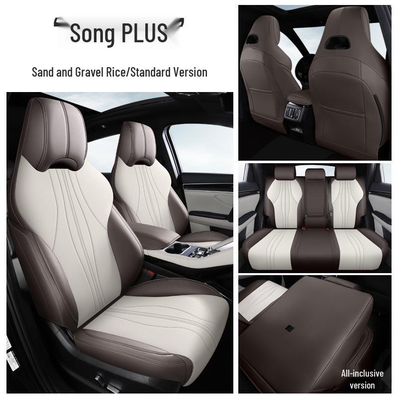 Neues BYD Song Pro Autositzkissen-Set - Premium-Leder, Originaldesign