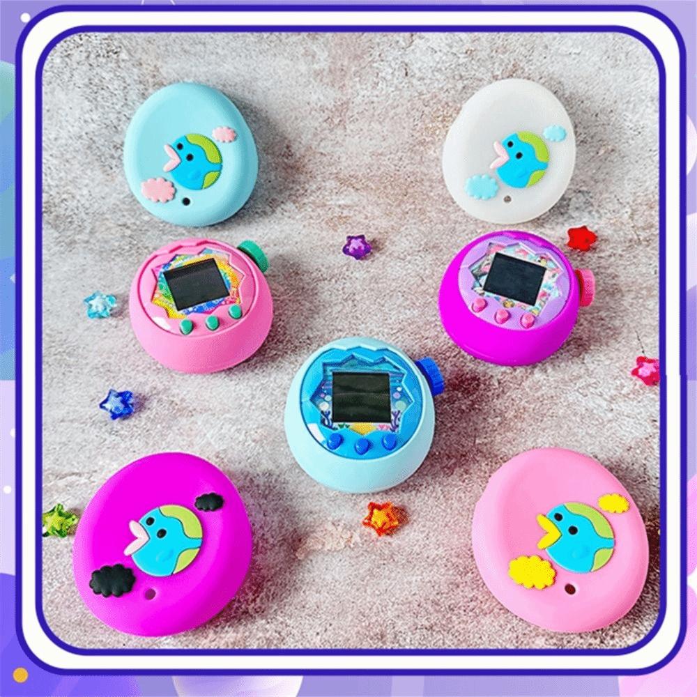 Soft Protective Cover Silicone Decorative Cover for Tamagotchi Paradise Electronic Pets Game Toys