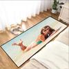 Fashion Art HD Print  Sexy Bikini Carpet Bedroom Corridor Decoration Floor Mat Living Room Non slip Rug Adult Birthday Gift
