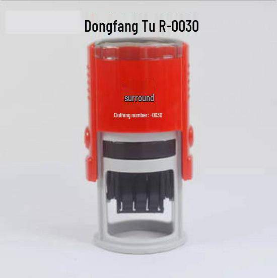 Eastern Pattern Self-Inking Date Stamp - Round & Oval Options Available