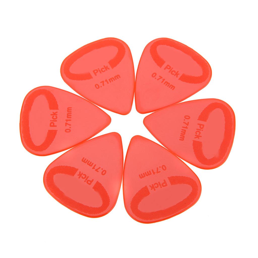 Alice AP G 20pcs 0.71mm Projecting Nylon Guitar Picks Plectrums