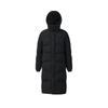 Fitness Fashion Warm Comfortable Versatile Long Hooded Down Jacket Men Outerwear Deep-Black A11M541901FBK