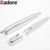 For Nissan Qashqai J11 2014-2016 2017 2018 Chrome Car Rear Window Wiper Cover Trim Tail Windshield Wipers Arm Blade Accessories