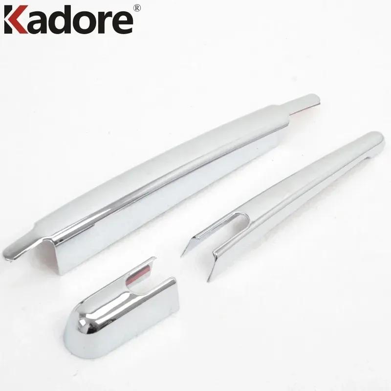 For Nissan Qashqai J11 2014-2016 2017 2018 Chrome Car Rear Window Wiper Cover Trim Tail Windshield Wipers Arm Blade Accessories