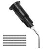 200Pcs Bent Needle Tip Flowing Teeth Cleaning Delivery Syringe Individual Care Supplies