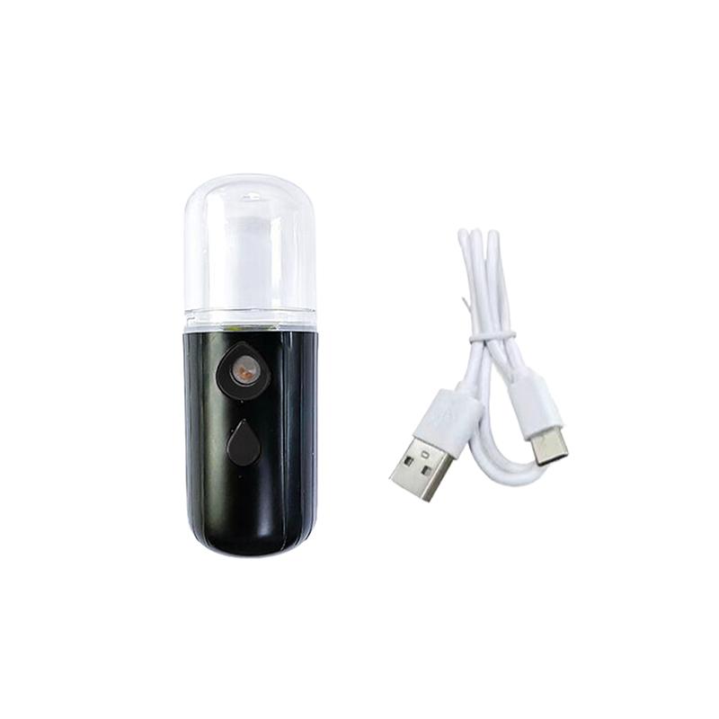 30Ml Mini Nano Mist Facial Sprayer Humidifier Usb Rechargeable Nebulizer Face Moisturizing Beauty Instruments Skin Care Tools