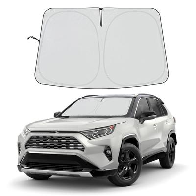 Car Front Window Sunshades Cover Driver Windshield Sun Visor Shade Protector Parasol Coche Sunscreen Anti-UV For Toyota RAV4