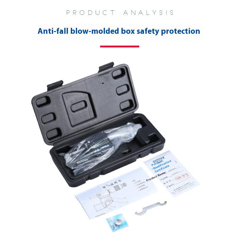 New Style Standard Dual Use  Digital Electronic Micrometer 1.111mm Accuracy Outside Diameter Measurement Gauge with LCD Display