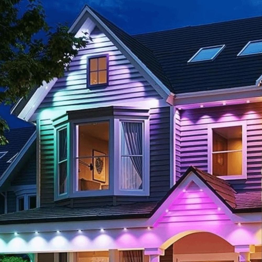 App Remote Control RGB Lights Smart String Lights Decorative Lights Eaves Lights  Garden Decor
