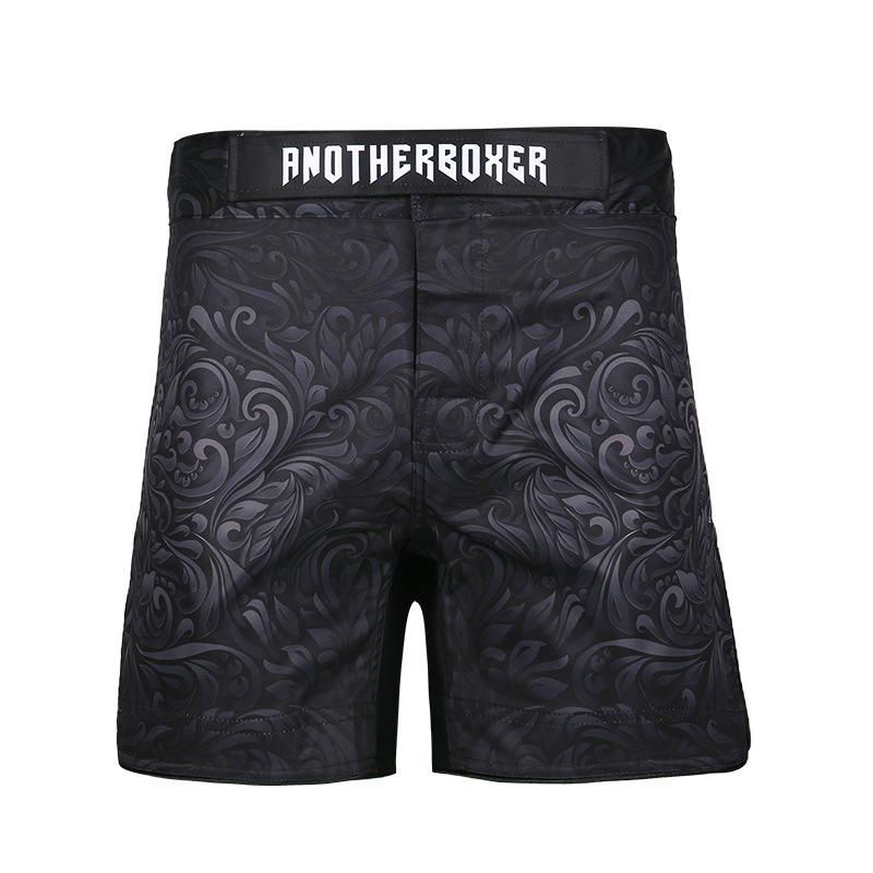 Dark Plant MMA Shorts High-end Cross-border UFC Mixed Martial Arts Fitness Pants S