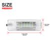 1Pcs For Seat Alhambra Altea Cordoba Ibiza Leon Toledo White LED Luggage Trunk Light