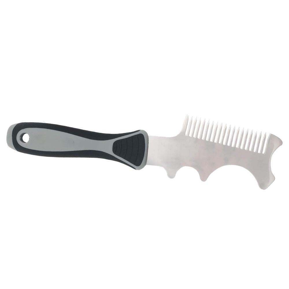 

Heavy Weighted Paint Brush Comb Thickened Multi-Functional Cleaning Tool Maintenance Supplies серебряный
