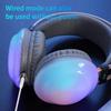 Gaming RGB Colorful Light Bluetooth Headphones HIFI Sound Wireless Earphones Noise Reduction Gamer Sports Headsets With HD Mic