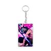 Anime Nezuko Agatsuma Zenitsu Kanroji Mitsuri Cartoon Cool Acrylic Keychain Accessories Figure Pendant Charm Decor Gifts Toys