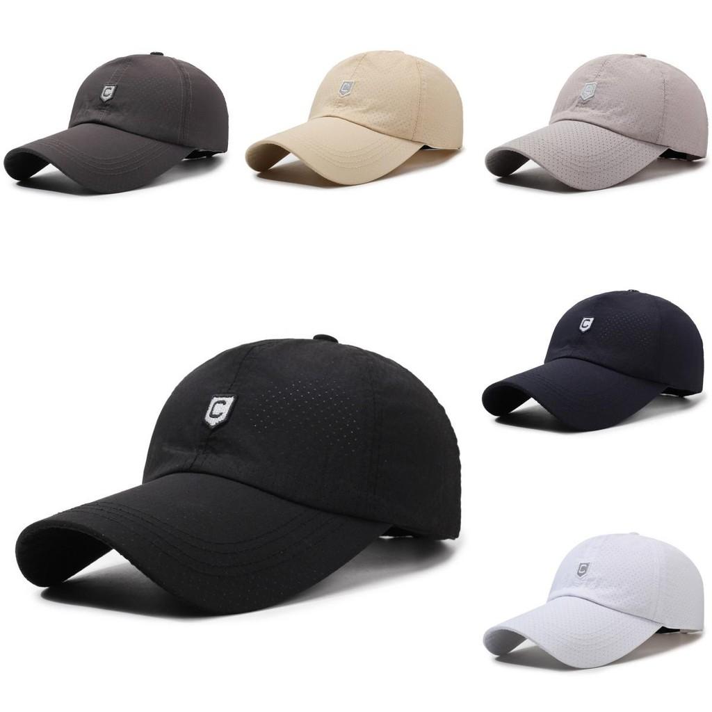 Embroidery Letter C Baseball Cap Outdoors Outdoor Sun Breathable Protection