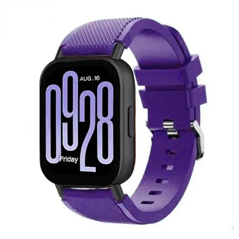 Sport-Silikonarmband für Redmi Watch 5 Active 5 Lite Smartwatch Sportliches Weiches Atmungsaktives Band für Redmi Watch 3 Active 3 Lite