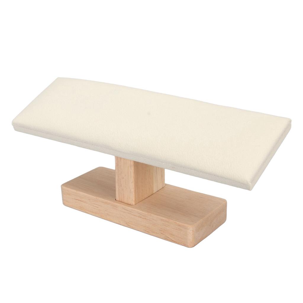 T Bar Bracelet Holder with Beige Soft Velvet Scratch Prevention Watch Display Stand Jewelry Display