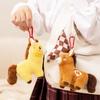PP Cotton Horse Animal Stuffed Toy Soft Horse Plush Doll Pentant  Festive Decor
