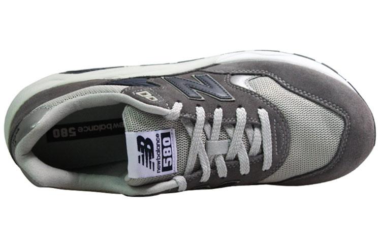 New Balance 580 Leichte Freizeitschuhe/Sneakers D Weit Zementgrau CMT580CA