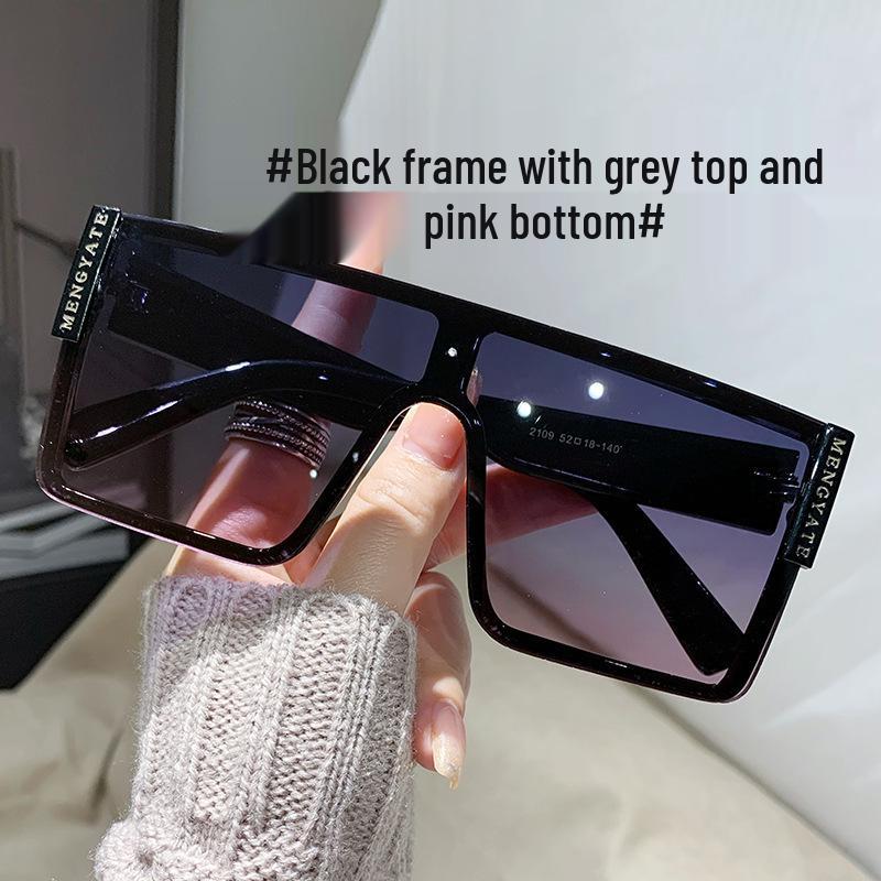 Women s UV Protection European Style Square Sunglasses - Slimming Design for Large Faces Sunglasses Only
