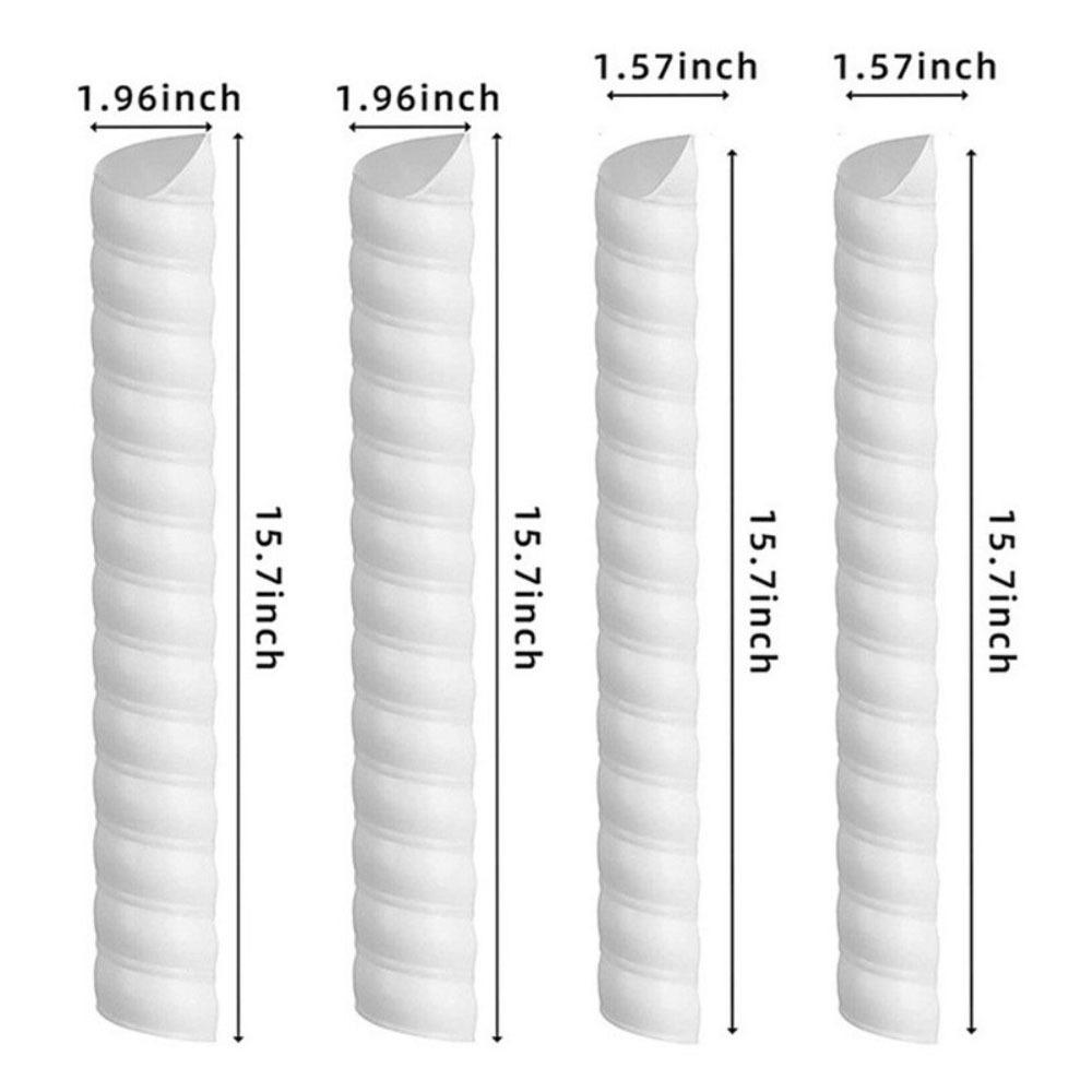 Corrugated Tree Trunk Protector Spiral Animal Chew Protection Cover  Squirrel Mouse