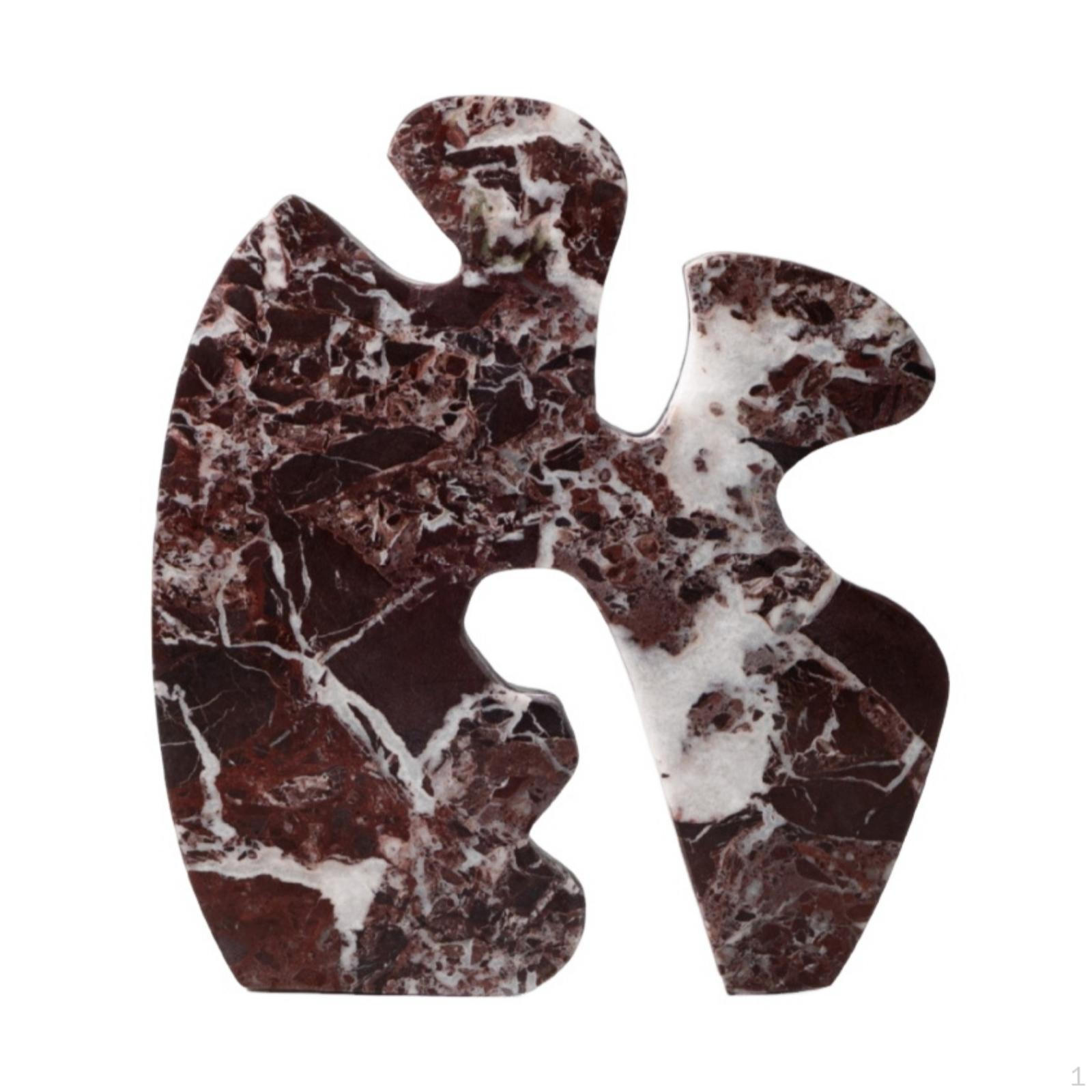 Marble Sculpture Modern Decorative Minimalist Abstract Figurine for Interior Stylists, Art