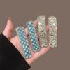 1/2Pcs Light Luxury  Hairpin Versatile Temperament Shining Zircon Side Clip Bangs Clip  Hair Accessories Gifts