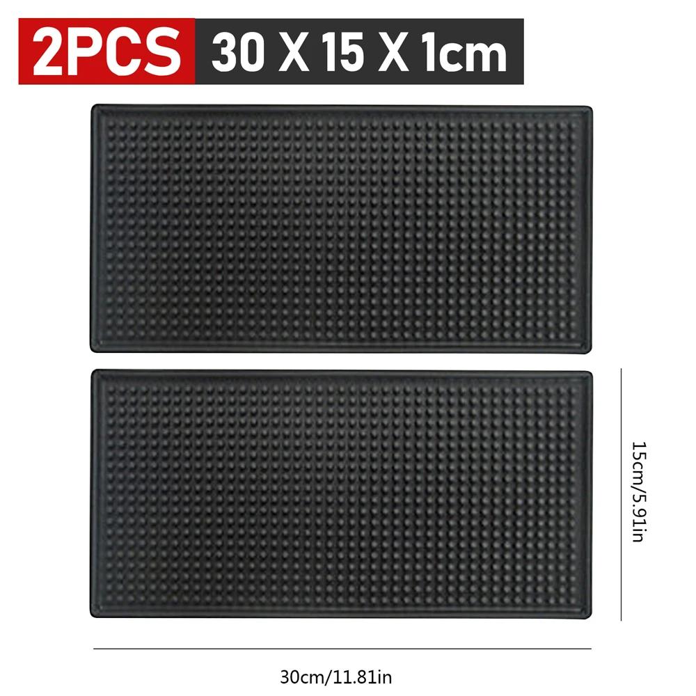 Tapete de Bar Borracha Tapetes de Bar de Café Antiderrapante PVC Tapete para Copo Impermeável Resistente ao Calor Tapete Escorredor para Bar Café Barista Coquetel Bartender