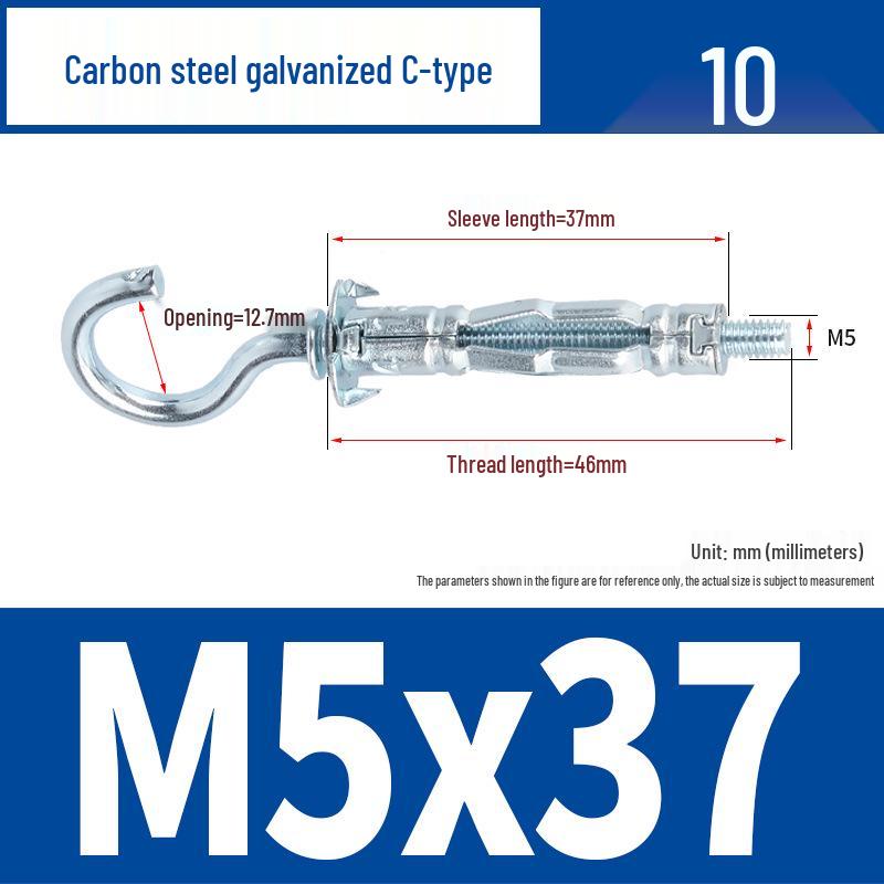 Plastic Petal Nut Expansion Screw for Hollow Sheet Metal - Fixed Lantern Rivet Expansion Bolt