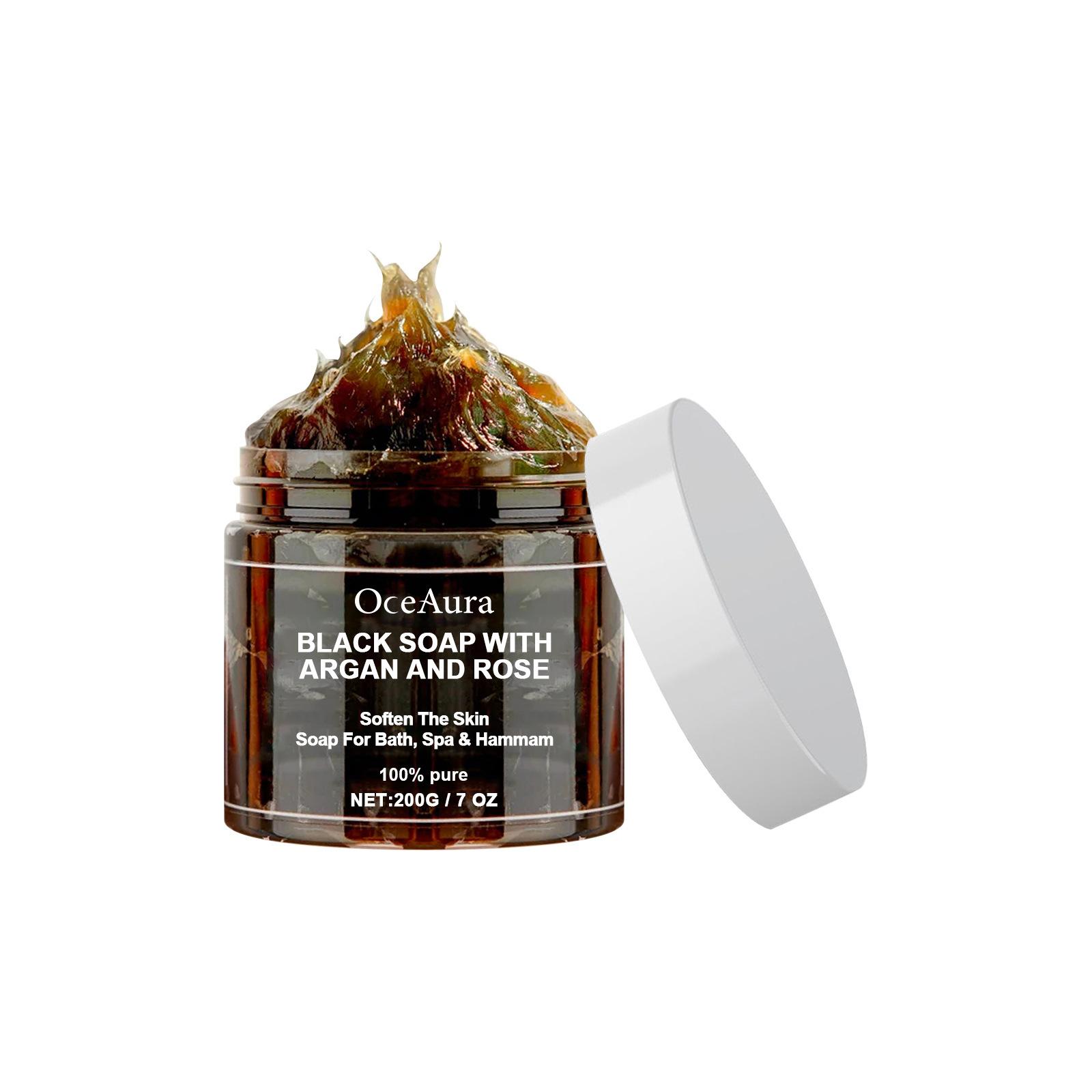 

Натуральное глубоко очищающее мыло для тела, увлажняющее мыло для ванны со стойким ароматом для всех типов кожи, 200 г 200g