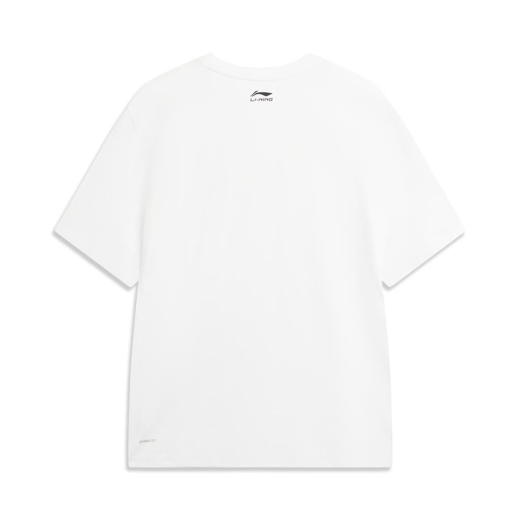Li Ning Sports Lifestyle Series Summer T-Shirt Simple Loose Comfortable Round Neck Pullover Versatile Casual Short Sleeve T-Shirt Men Tops ATSW355-1