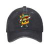 Dancing Taco Sombrero Sunglasses Baseball Cap Polyester Casual Adjustable Unisex Adult Hat